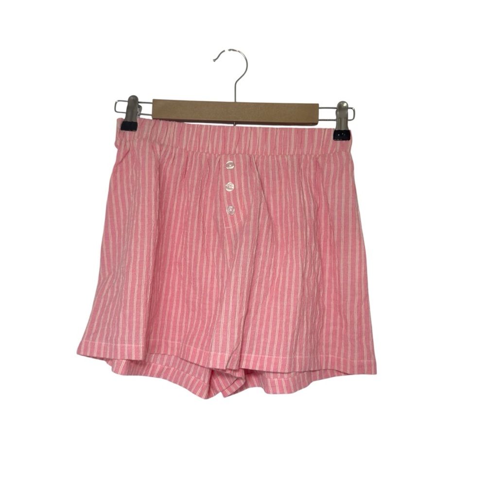 33 Coastal Pink White Stripe Lounge XS Casual‎ Shorts NWT